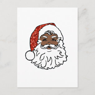 sekvenser svart jultomten helg vykort