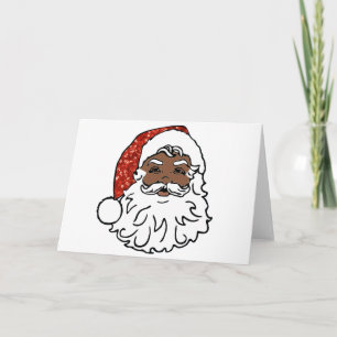 sekvenser svart jultomten helgkort