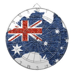 sekvin australisk flagga piltavla