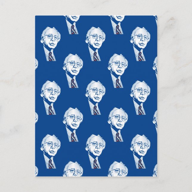 Sekvin bernie sanders vykort (Framsida)