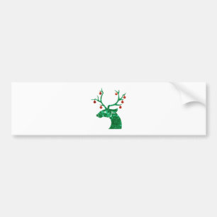 sekvin christmas rener bildekal
