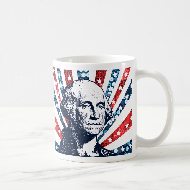 sekvin george-wash ington kaffemugg (Höger)