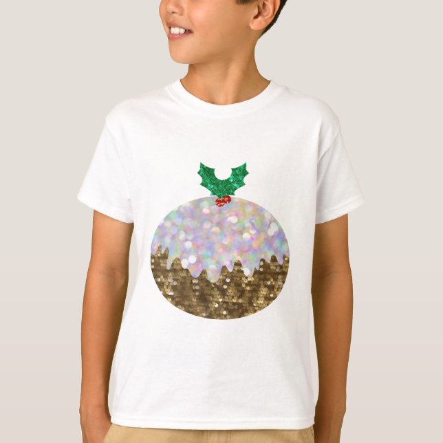 sekvin-julpudding tee (Framsida)