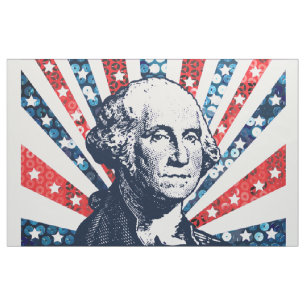 sekvinkvin-george-washington-väv tyg