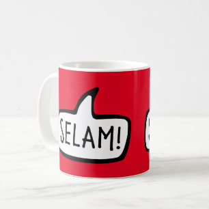 Selam! Hej i turkiska, Turkiet, Türkiye Kaffemugg