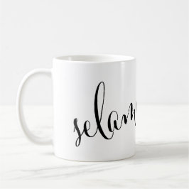 selamat pagi Bra morgon indonesisk Mugg