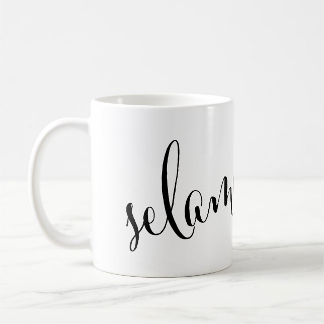 selamat pagi Bra morgon indonesisk Mugg (Vänster)