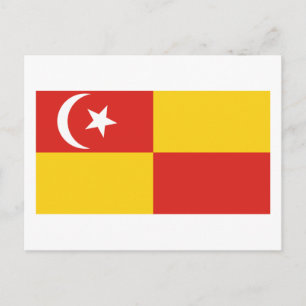 Selangor flagga vykort