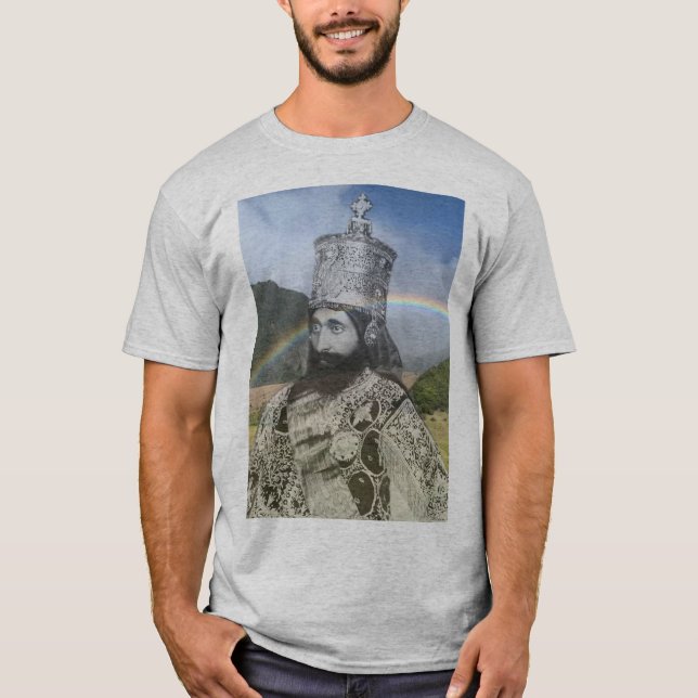 Selassie I Rainbow T-shirt (Framsida)