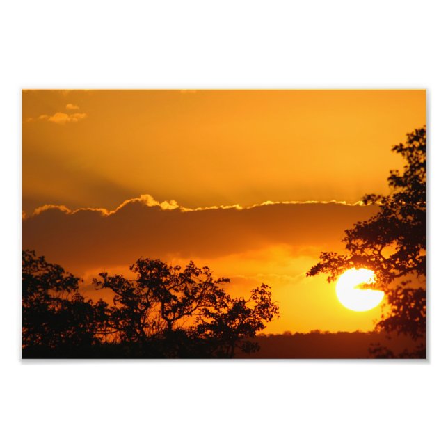 Selati Sunset Print Fototryck (Framsidan)