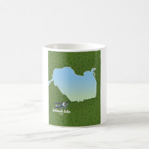 Selawik sjö Alaska karta Kaffemugg