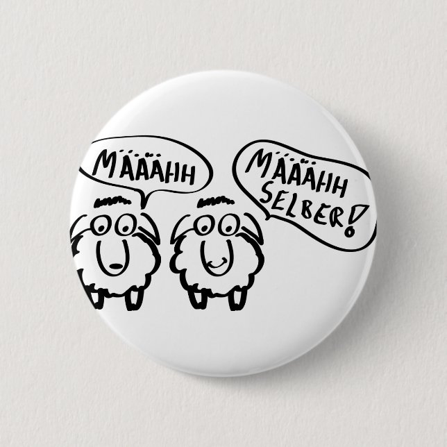 selber för määhhh för fårschafemääähhh! knapp (Framsida)