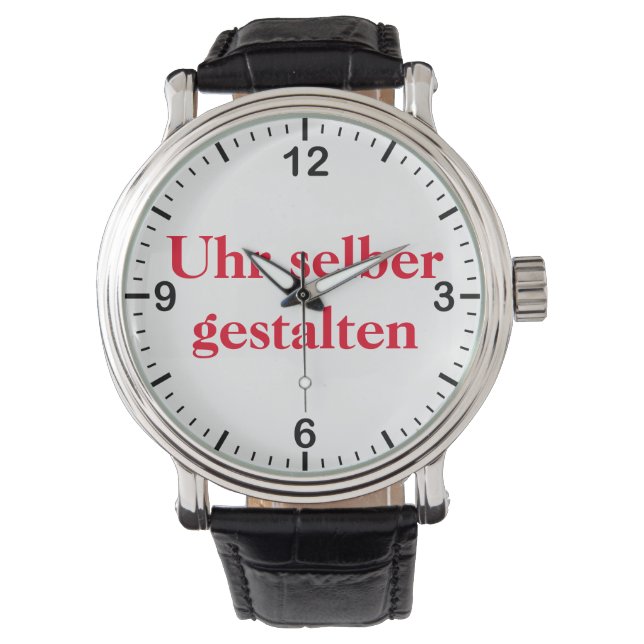 selber gestalten armbandsur (Framsida)