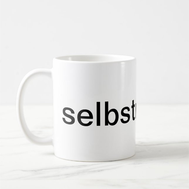 selber gestalten kaffemugg (Vänster)