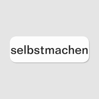 selber gestalten namnbricka
