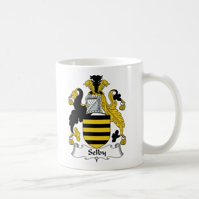 Selby familjvapensköld kaffemugg (Höger)