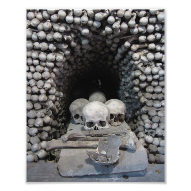 Seldec Ossuary Shrine, Kutna Hora Fototryck (Framsidan)