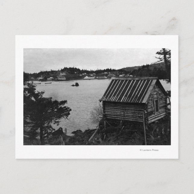 Seldovia, Alaska från vatten Vykort (Framsida)