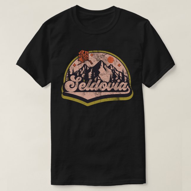 Seldovia, Alaska T Shirt (Design framsida)