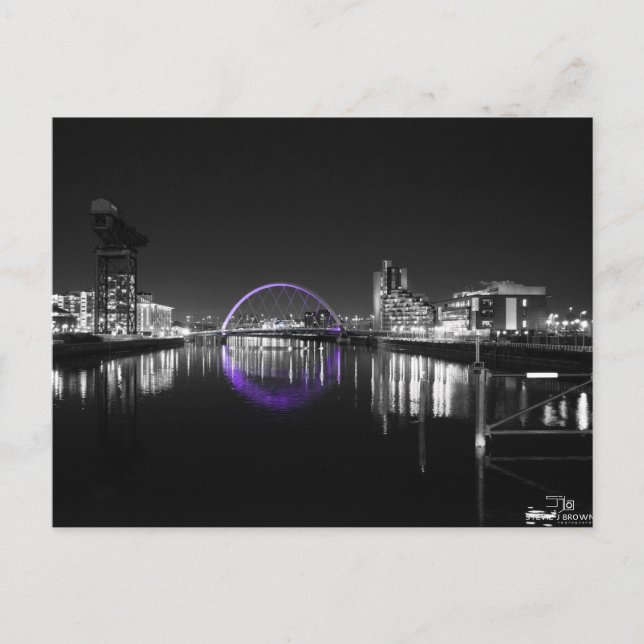 Selektiv fyrkantsbrygga vykort (Framsida)