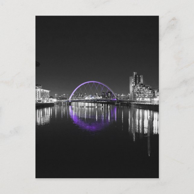 Selektiv fyrkantsbrygga vykort (Framsida)