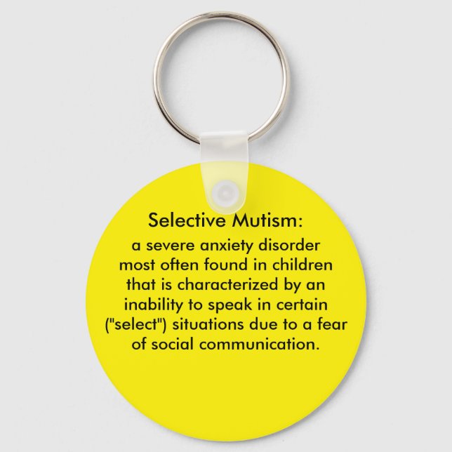 Selektiv måttdefinition nyckelring (Framsida)