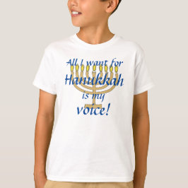 Selektiv Mutism Hanukkah T-Shirt
