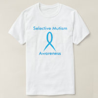 Selektiv Mutism medvetenhetbandT-tröja