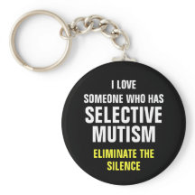 Selektiv Mutism Nyckelring
