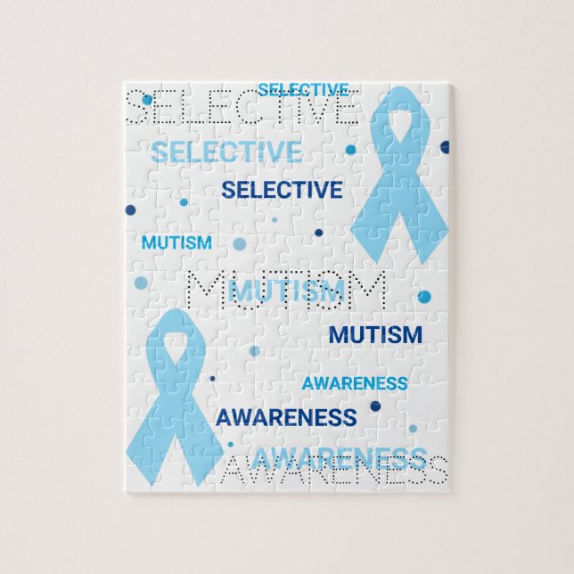 Selektiv Mutism prickpussel Pussel (Vertikal)