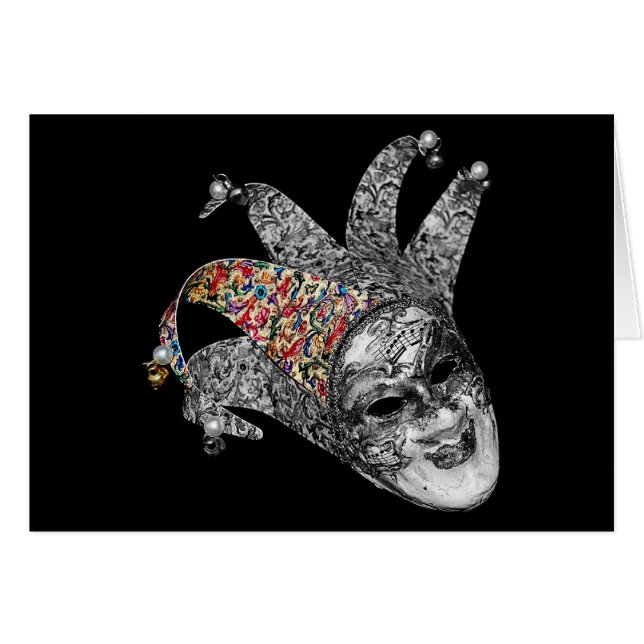 Selektivt gyckelmakarekort hälsningskort (Framsidan Horizontal)