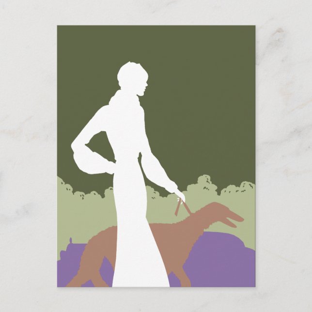 SELENA i pastellform Vykort (Framsida)