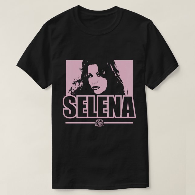 Selena Quintanilla - Selena Rosa Block Pullover Ho T Shirt (Design framsida)