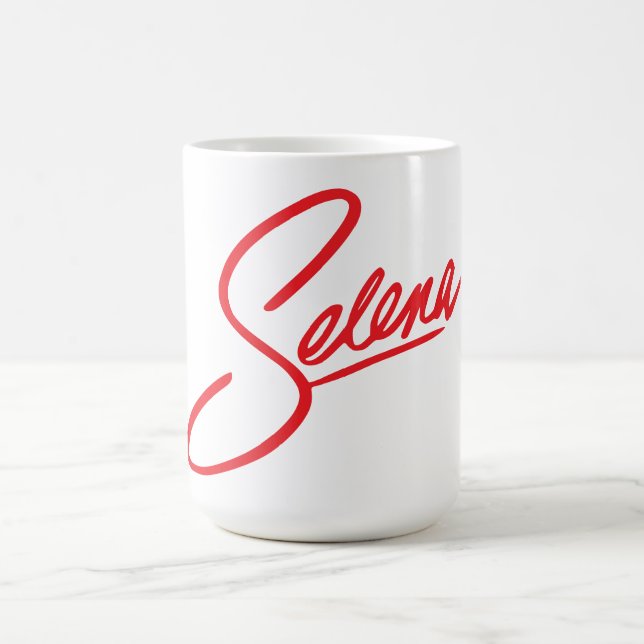 Selena Text Mugg (Center)