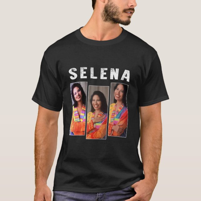 Selenas Quintanilla Kärlek Music Essential för Flä T Shirt (Framsida)