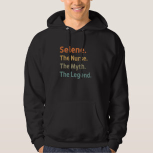 Selene the Nurse the Myth the Legend Funny Vintage Hoodie