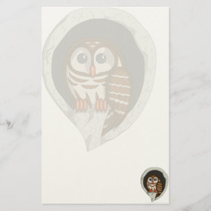 Selene the Uggla Stationery Brevpapper