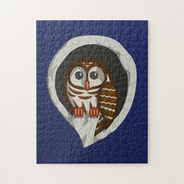 Selene Ugglepusslet Pussel (Vertikal)