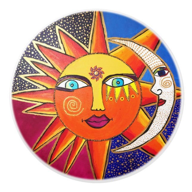 Selenelion Keramisk Knapp Knopp (Framsidan)