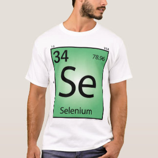 Selenium (Se)inslagT-tröja - bekläda endast T-shirt