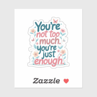 Self-Acceptance Klistermärken