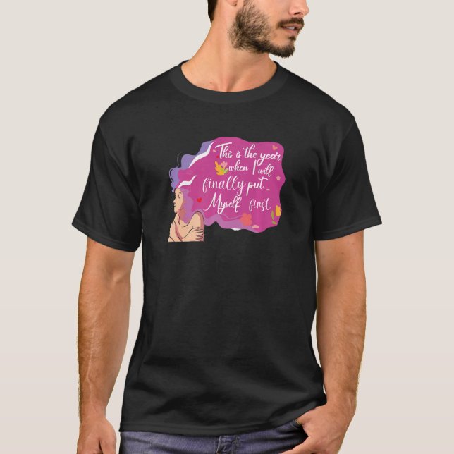 Self Care Valentines day Sweet Kärlek Single Appre T Shirt (Framsida)