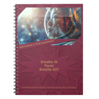 Self Control är din SuperPower Anteckningsbok