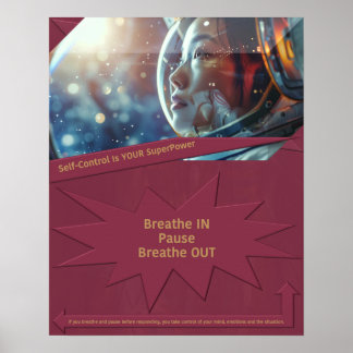 Self Control är din SuperPower Poster