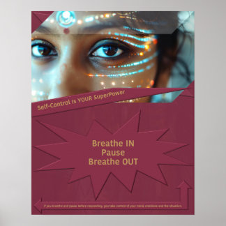 Self Control är din SuperPower Poster