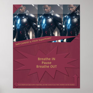 Self Control är din SuperPower Poster