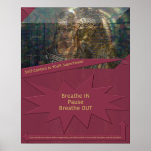 Self Control är din SuperPower Poster