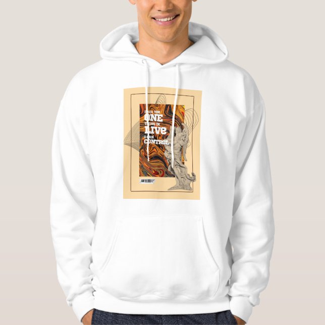 Self Control Motivational hoodie (Framsida)