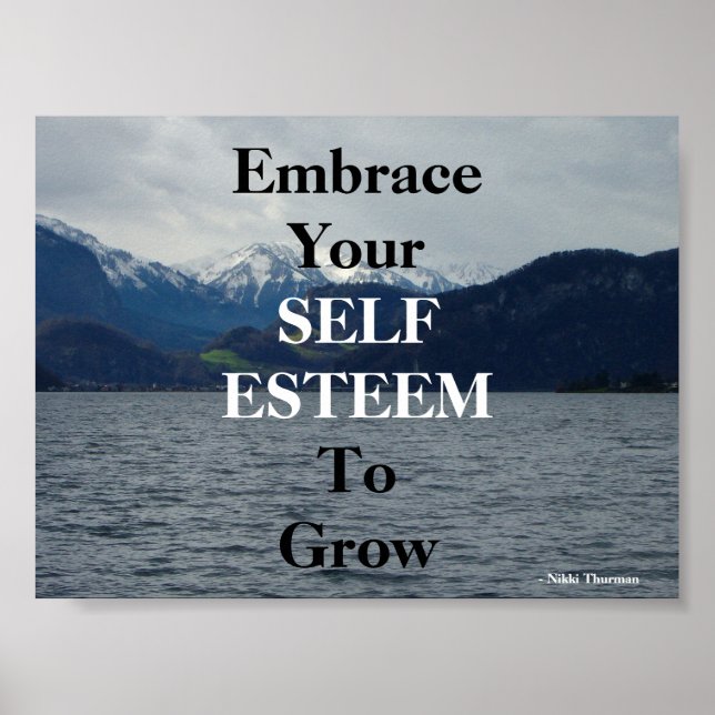 Self Esteem Poster (Framsidan)