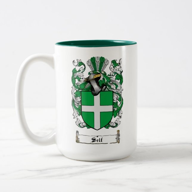 Self Family Crest Mugg (Vänster)
